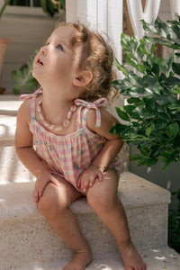 Indie Floral Bubble Romper
