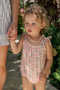 Indie Floral Bubble Romper