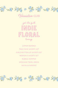 Indie Floral Bubble Romper