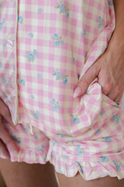 Indie Floral Women's Short Set