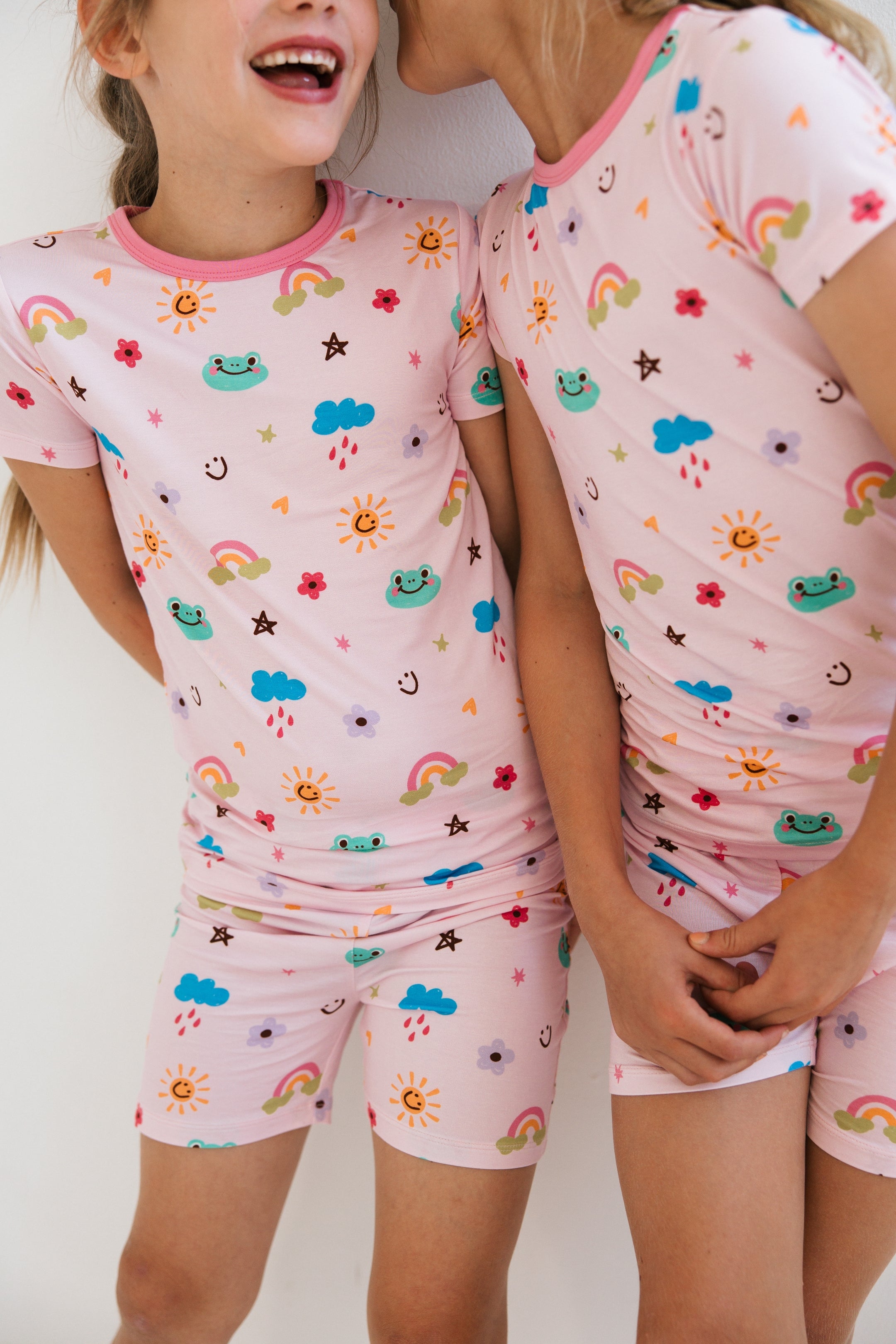 PREORDER Rainbow Doodle Two Piece Short Set IMJ x Karrie Locher - SHIPS 8/1