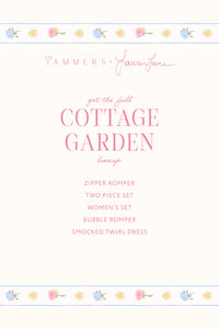 Cottage Garden Zipper Romper IMJ x Lauren Lane