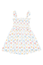 Cottage Garden Smocked Twirl Dress IMJ x Lauren Lane