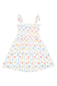 Cottage Garden Smocked Twirl Dress IMJ x Lauren Lane