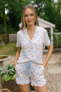 Cottage Garden Women's Short Set IMJ x Lauren Lane