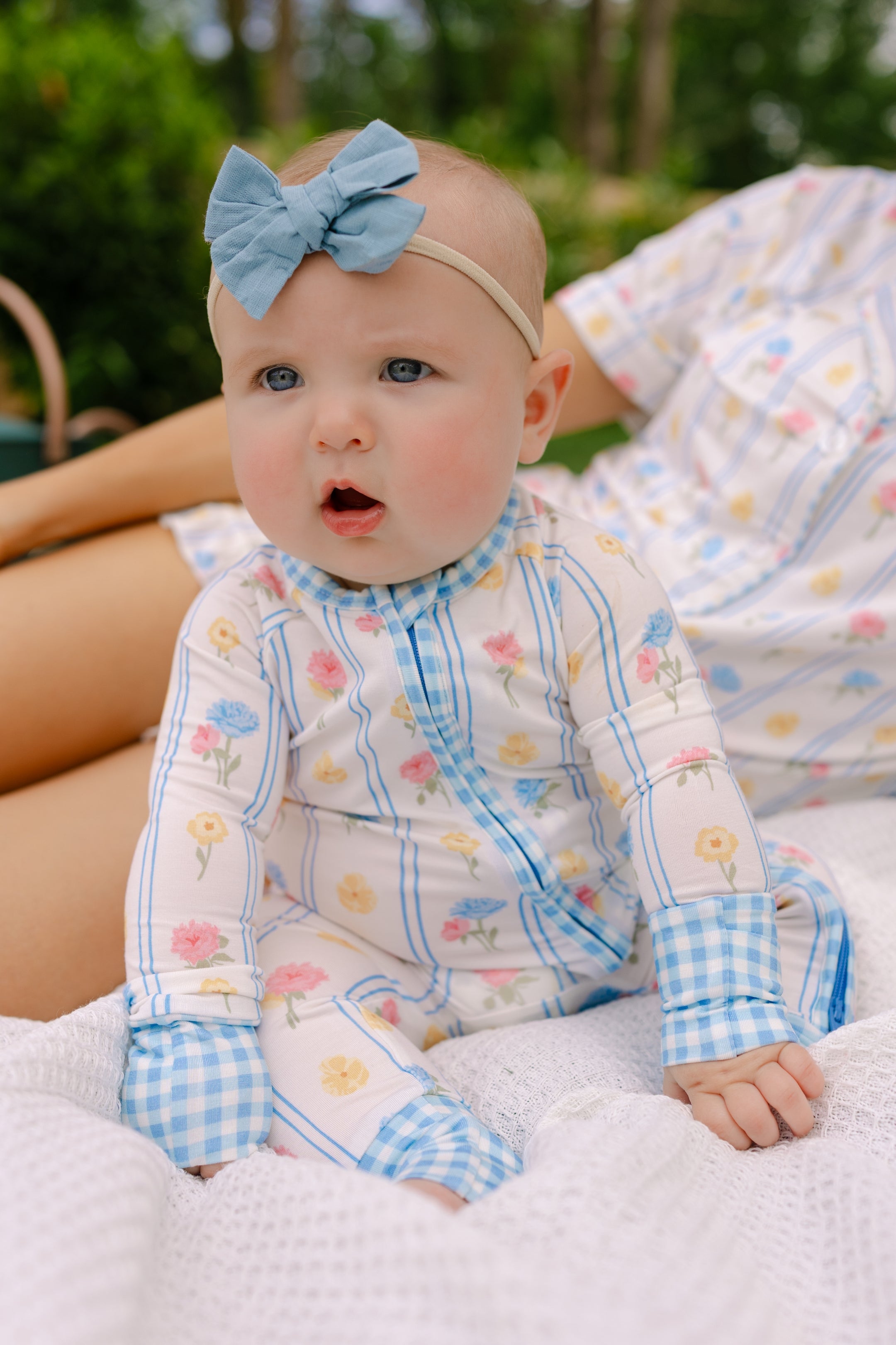 Cottage Garden Zipper Romper IMJ x Lauren Lane