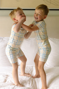Summer Plaid Two Piece Short Set IMJ x Lauren Lane