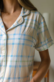 Summer Plaid Women's Short Set IMJ x Lauren Lane
