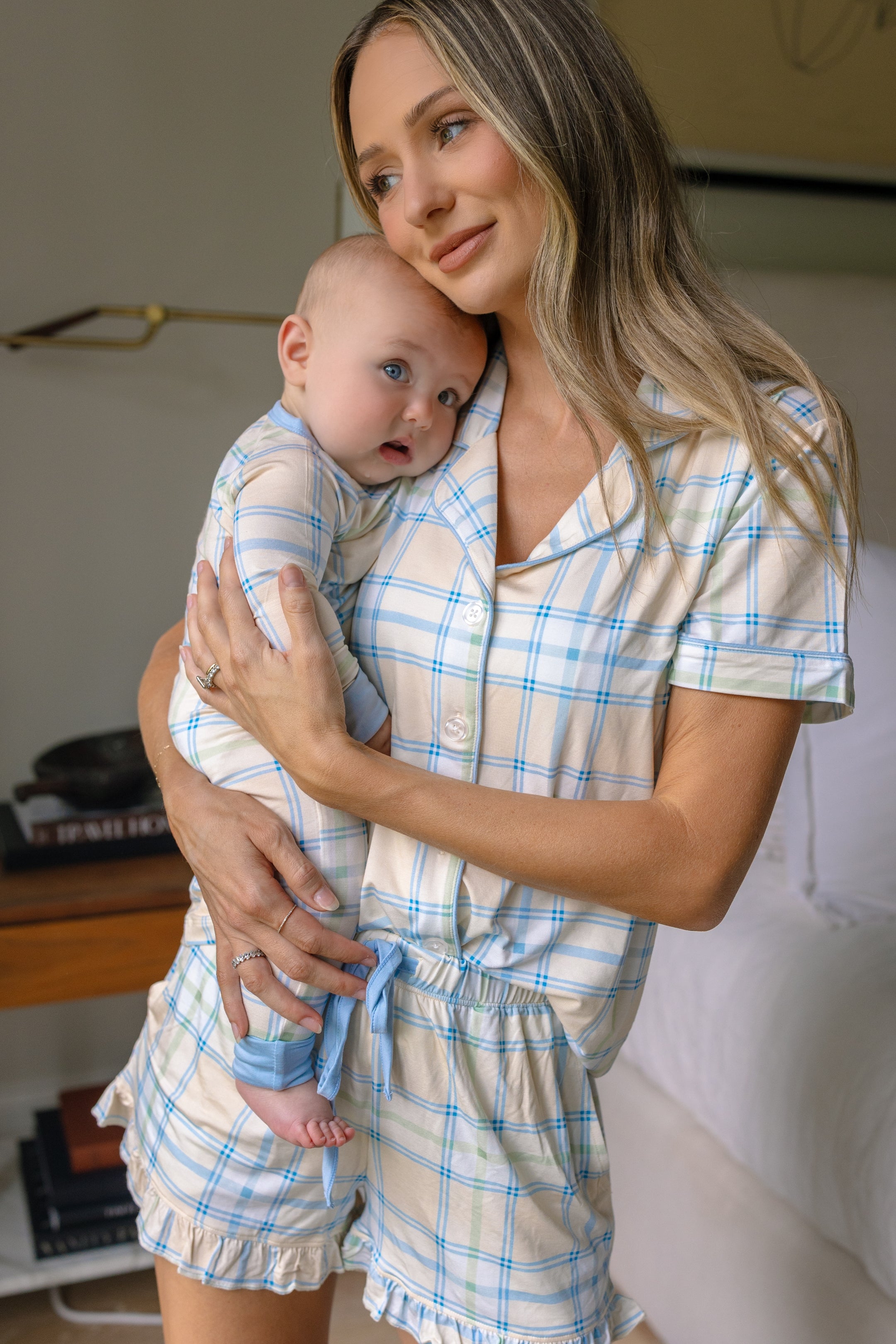 Summer Plaid Zipper Romper IMJ x Lauren Lane