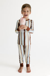 Leo Stripe Two Piece Set