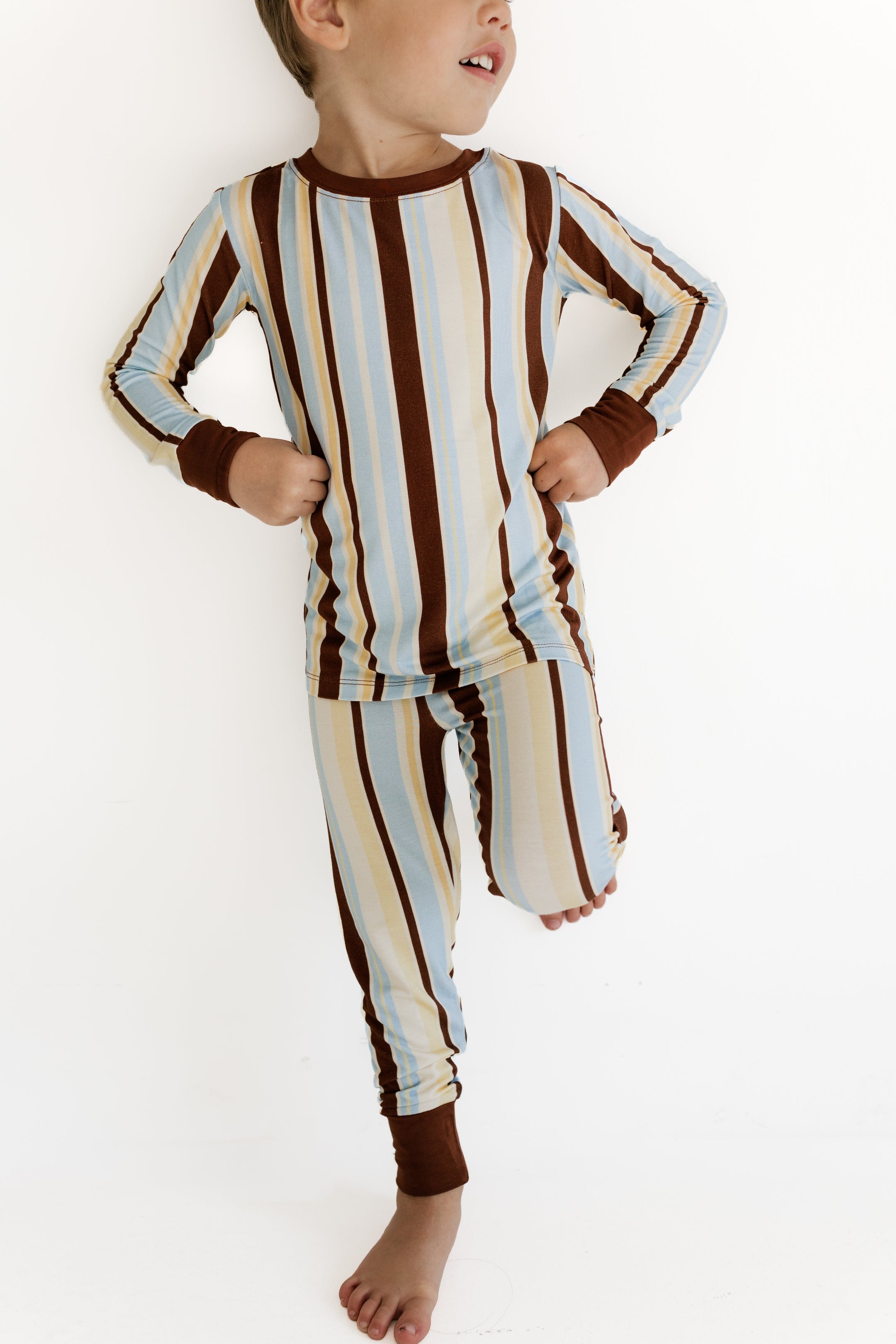 Leo Stripe Two Piece Set