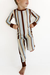 Leo Stripe Two Piece Set