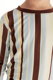 Leo Stripe Two Piece Set