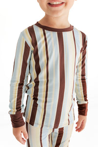 Leo Stripe Two Piece Set