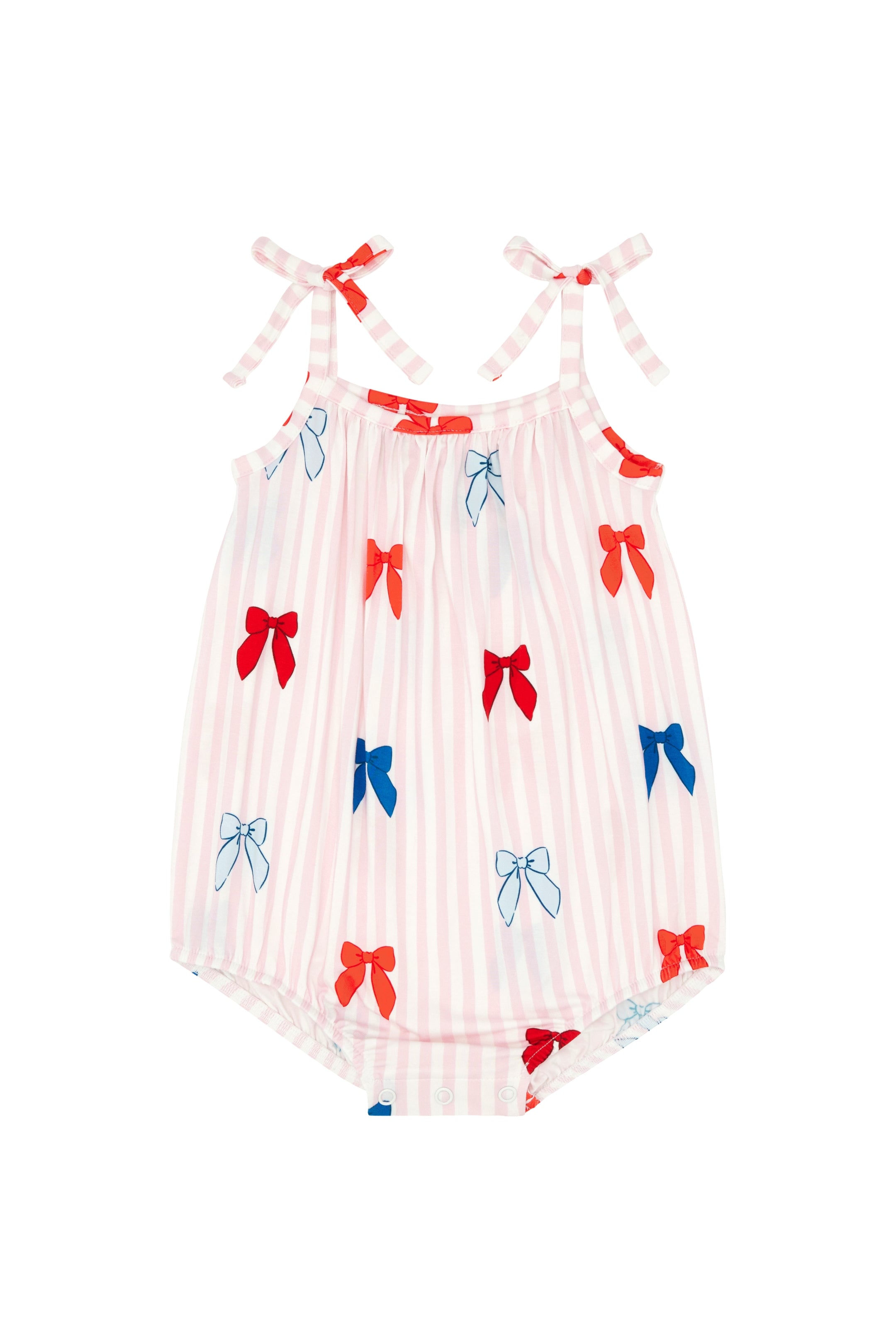 Liberty Bow Bubble Romper