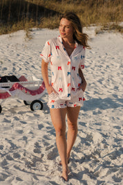 Liberty Bow Women's Short Set