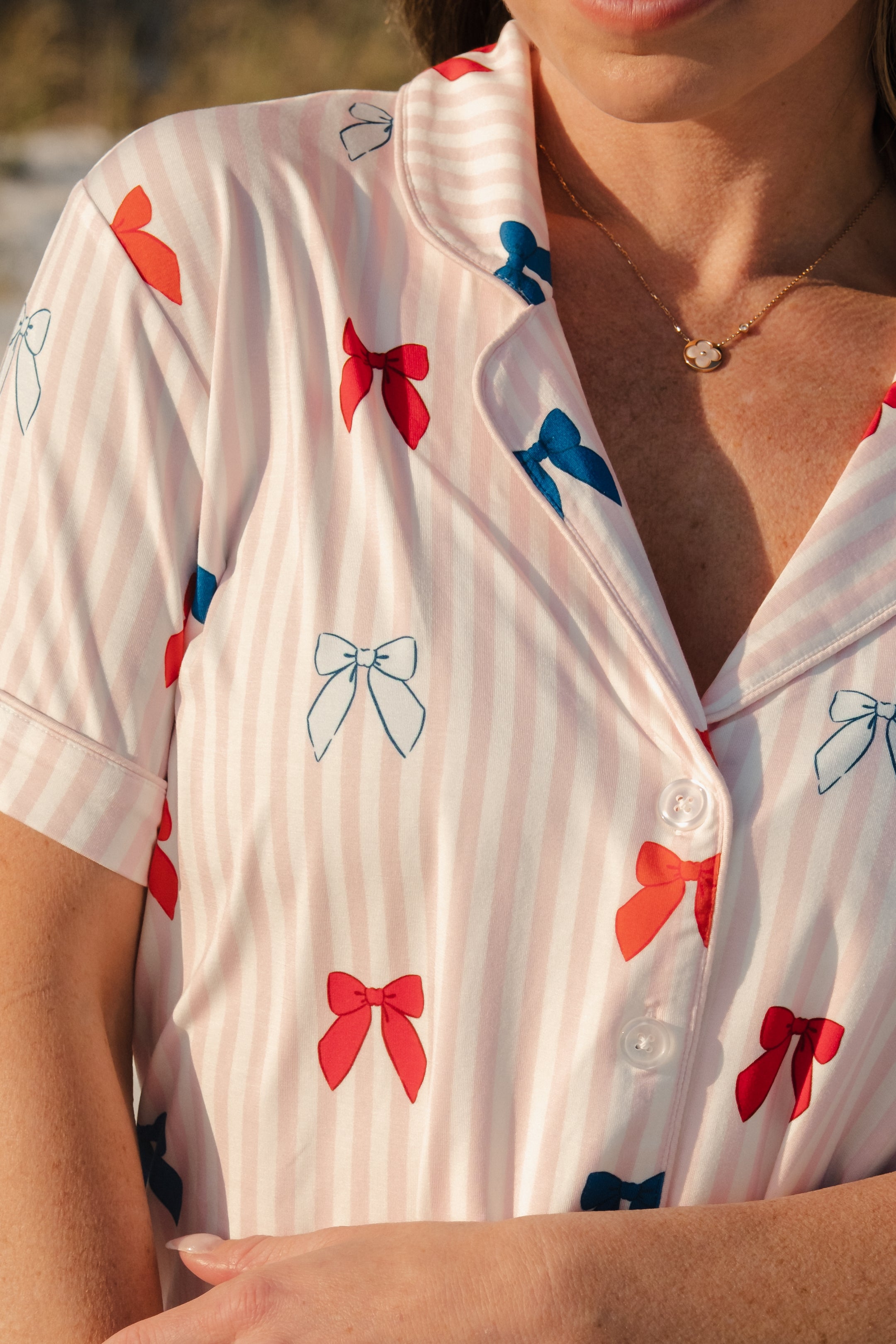 Liberty Bow Women's Short Set