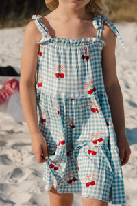 Little Cherry Tier Twirl Dress