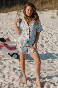 Little Cherry Women's Short Set