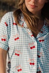 Little Cherry Women's Short Set