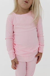 Mercer Pink Ribbed Two Piece Set
