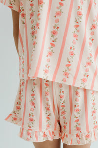 Mila Two Piece Ruffle Short Set