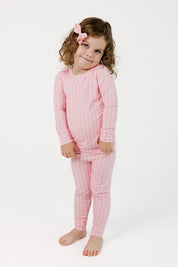 Orchard Pink Stripe Two Piece Set