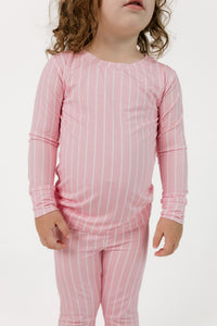 Orchard Pink Stripe Two Piece Set