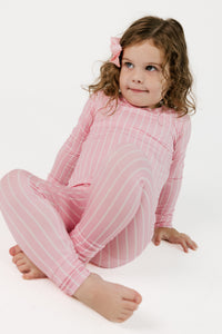 Orchard Pink Stripe Two Piece Set
