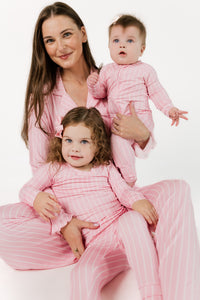 Orchard Pink Stripe Two Piece Set