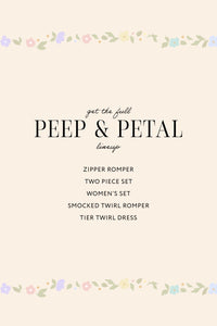 Peep and Petal Two Piece Set