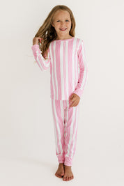 Peony Stripe Two Piece Set