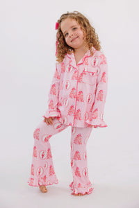 Wrapped in Bows Girls' Long Sleeve Ruffle Flare Set