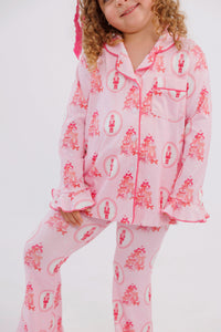 Wrapped in Bows Girls' Long Sleeve Ruffle Flare Set