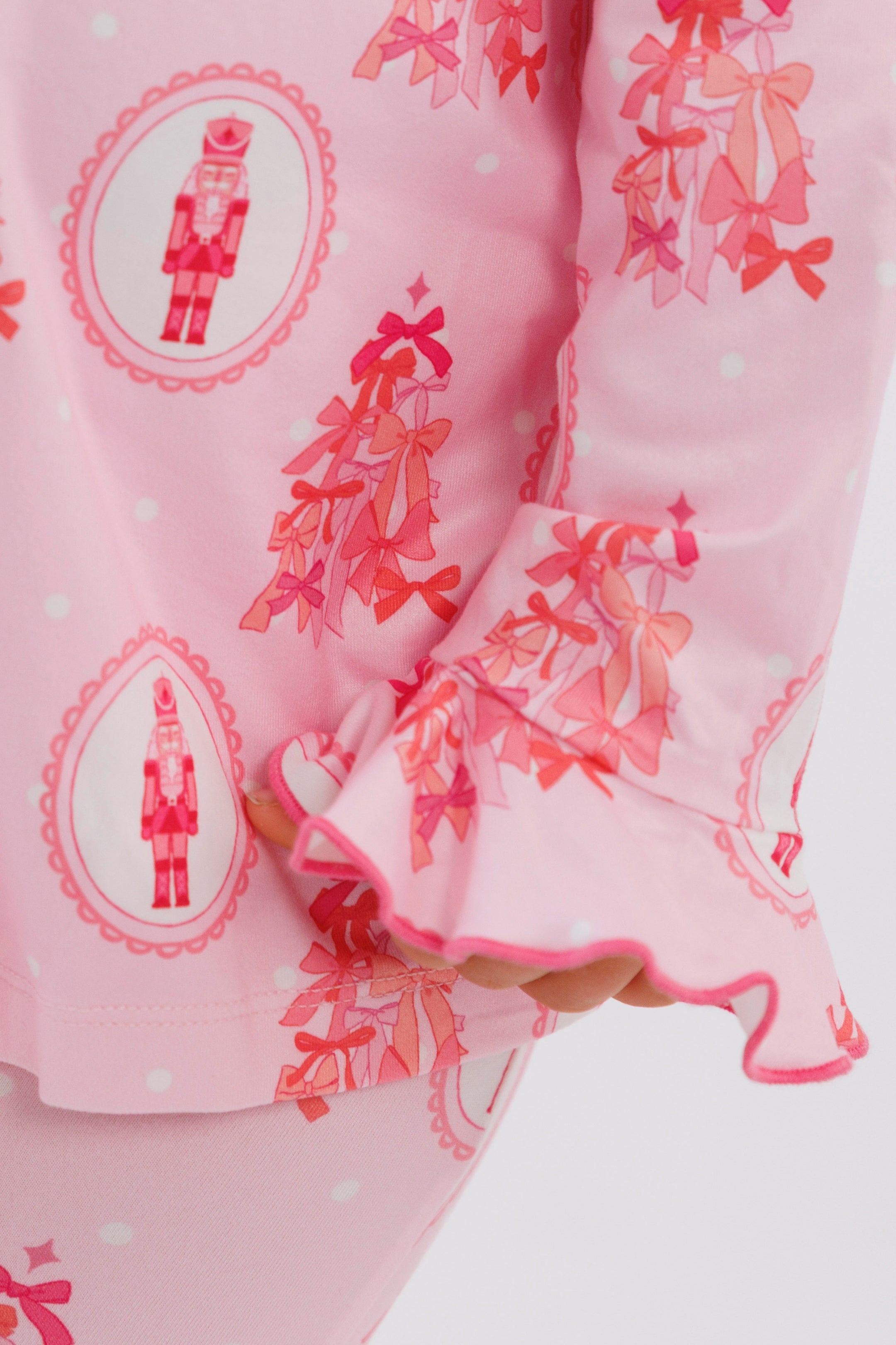 Wrapped in Bows Girls' Long Sleeve Ruffle Flare Set