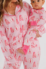 Wrapped in Bows Women's Long Sleeve Ruffle Set