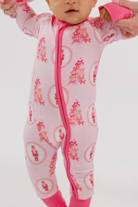 Wrapped in Bows Zipper Romper
