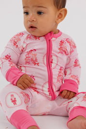 Wrapped in Bows Zipper Romper