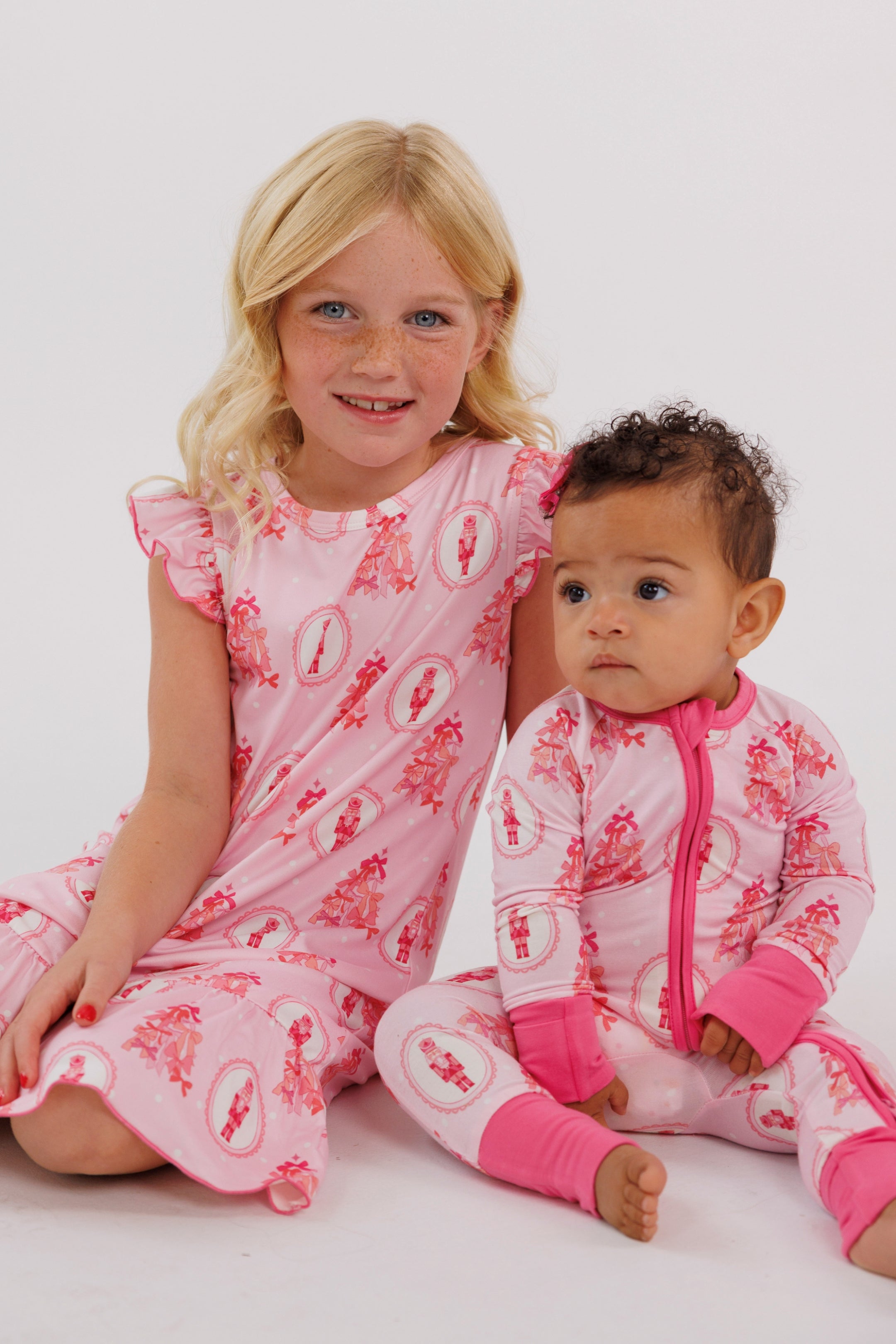 Wrapped in Bows Zipper Romper