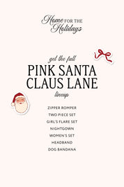 Pink Santa Claus Lane Two Piece Set