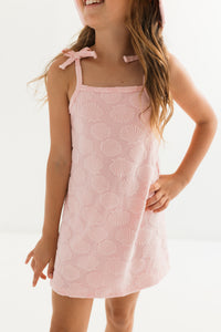 Pink Seashell Terry Tank Dress
