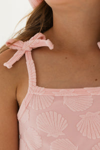 Pink Seashell Terry Tank Dress