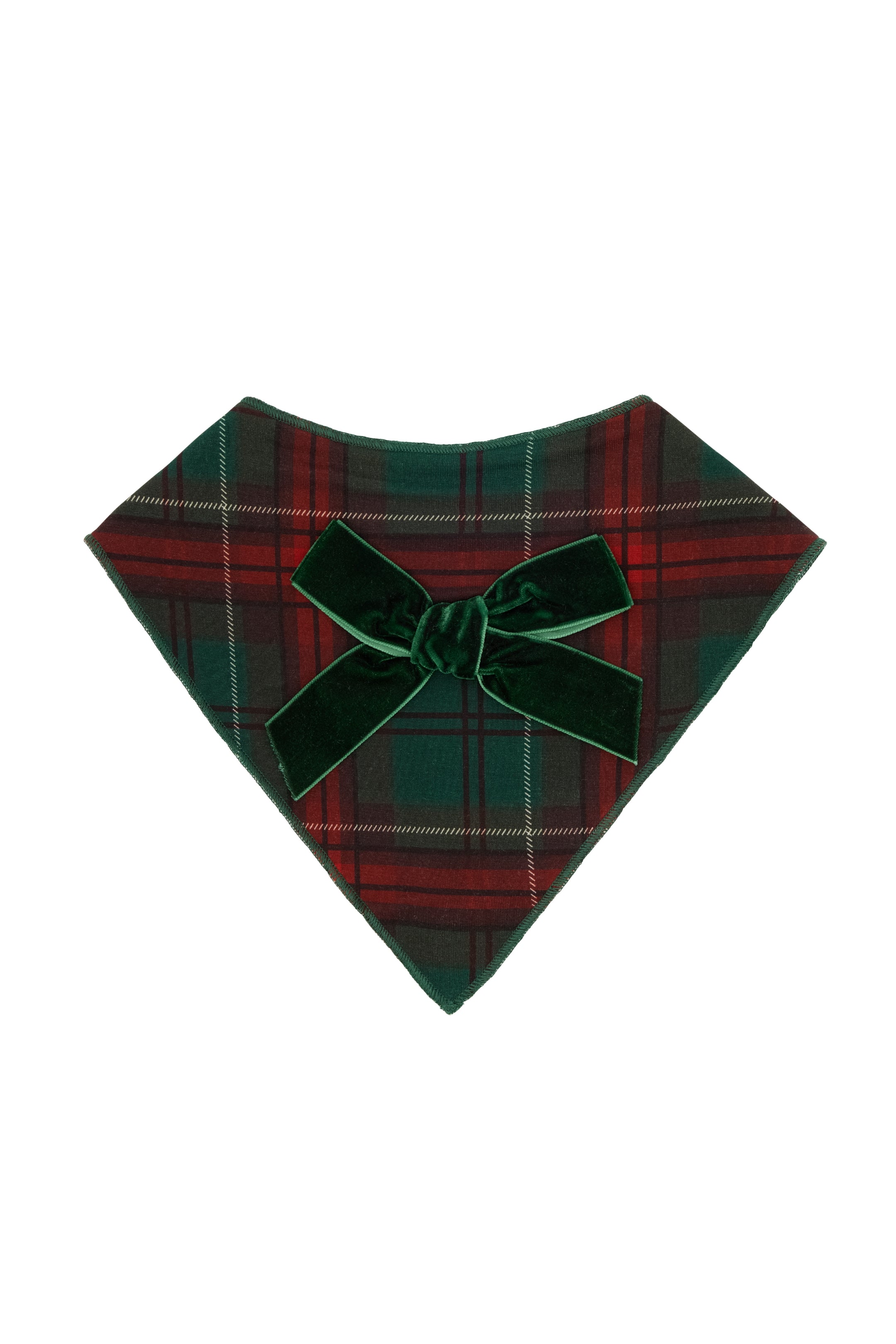 Holiday Heritage Plaid Dog Bandana