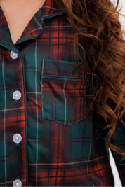 Holiday Heritage Plaid Kids' Long Sleeve Button Up Set