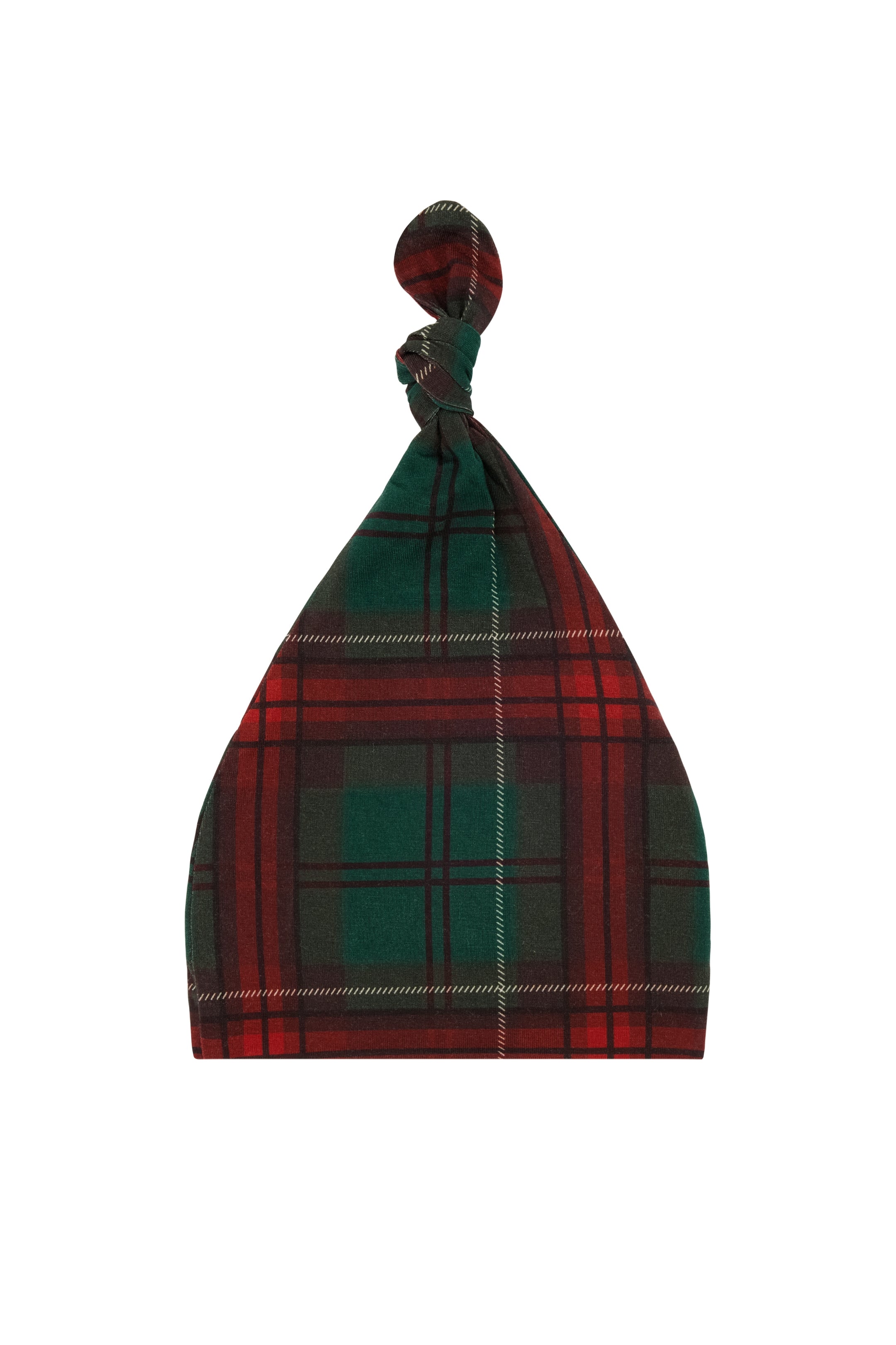 Holiday Heritage Plaid Newborn Hat