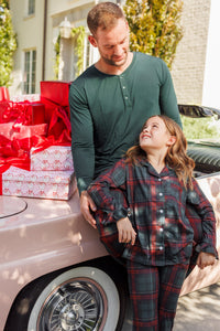 Holiday Heritage Plaid Men's Top