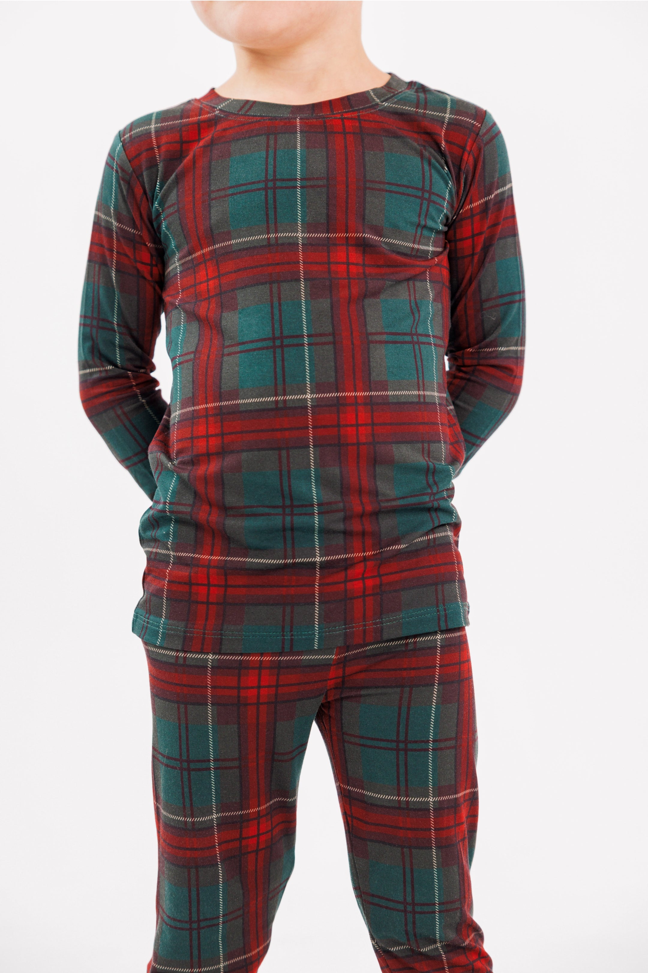 Holiday Heritage Plaid Two Piece Set