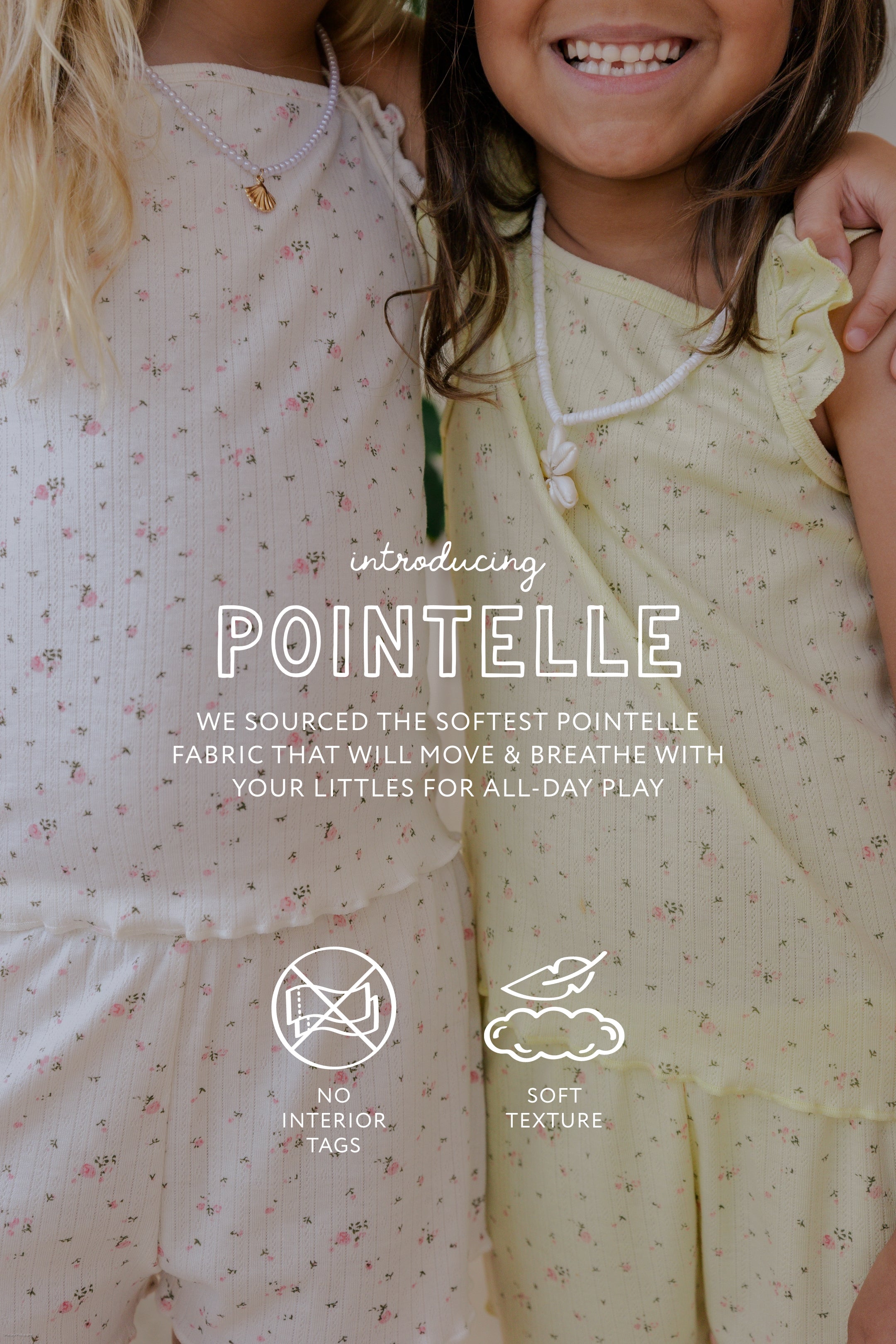 Pink Pointelle Tank Short Set