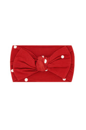 Ruby Polka Dot Headband