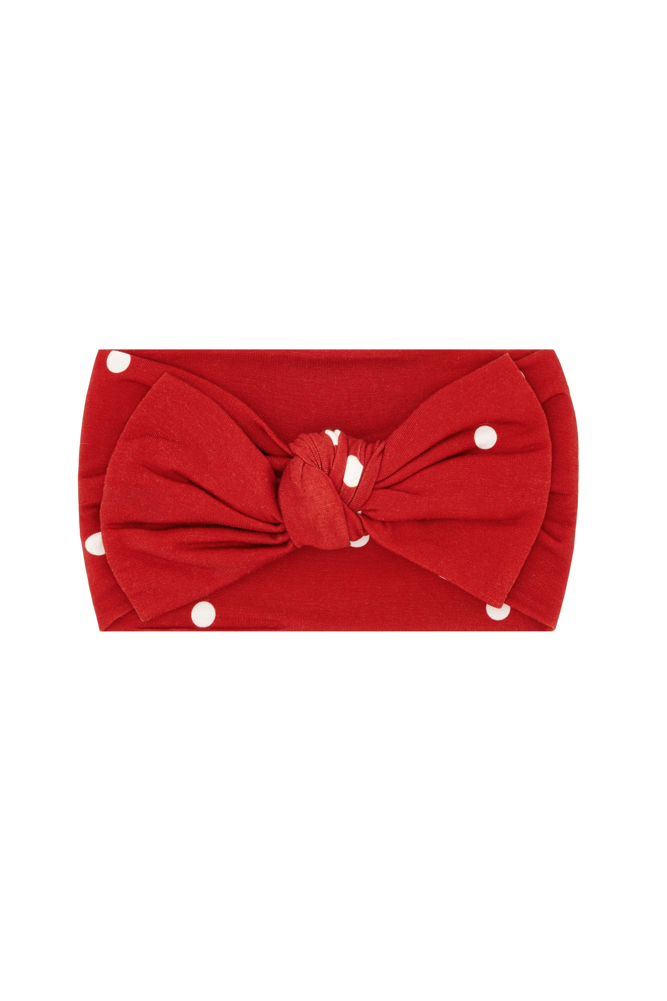 Ruby Polka Dot Headband